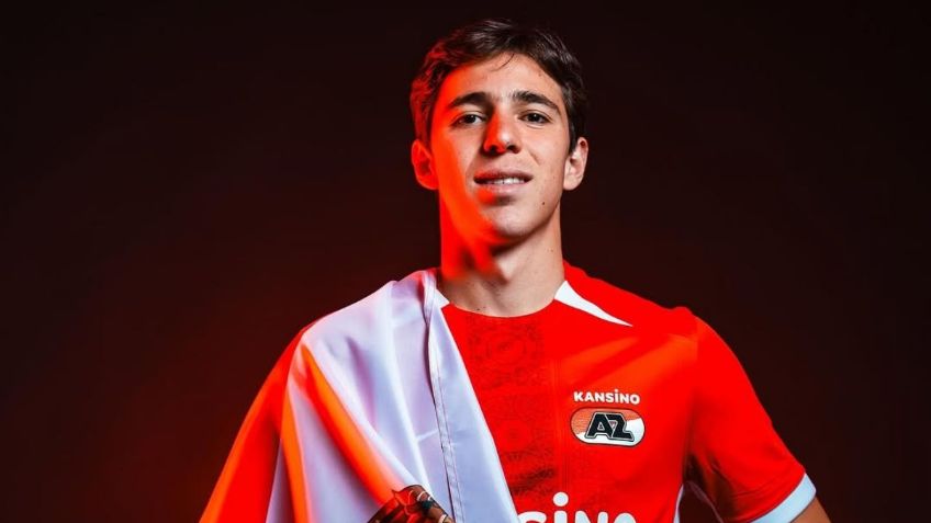 Mateo Chávez reacciona a su fichaje con el AZ Alkmaar: "Soy un afortunado"