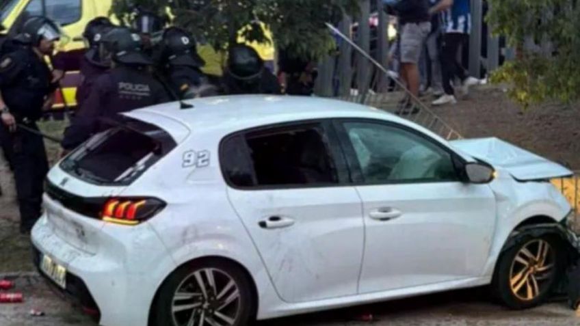 Reportan en estado crítico a un herido por el atropellamiento masivo previo al Espanyol vs Barcelona