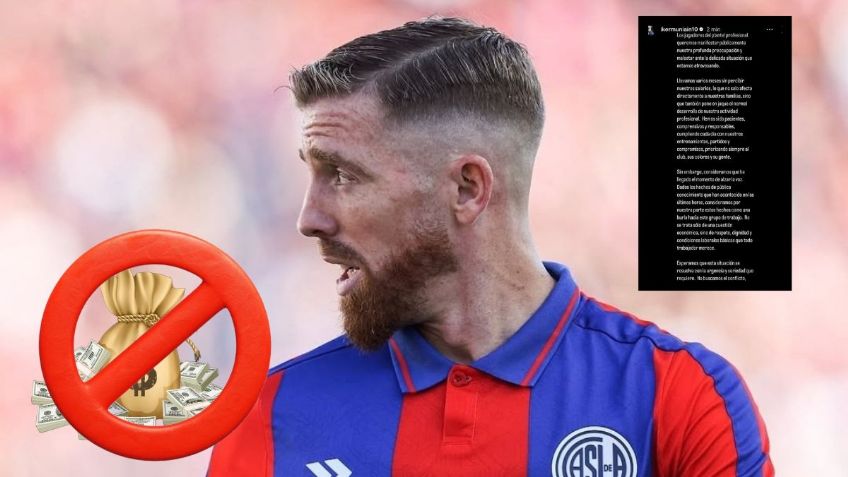 Iker Muniain expone falta de pagos del club San Lorenzo desde hace varios meses