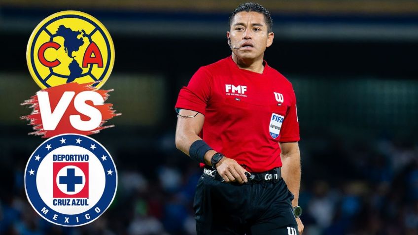 Víctor Cáceres, árbitro para la vuelta del América vs Cruz Azul, trae malos recuerdos a La Máquina