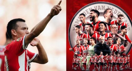 Chucky Lozano, campeón con PSV en la Eredivisie; pese a jugar con San Diego FC en la MLS