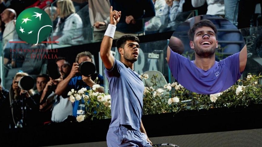 ATP: Carlos Alcaraz vence a Jannik Sinner y gana su primer título en el Masters de Roma