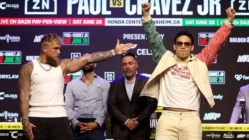 Chávez Jr. reaparece con gran físico para enfrentar a Jake Paul: ¿En qué división pelearán?