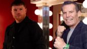 Foto ilustrativa de la nota titulada: Canelo envía emotivo mensaje a Julio César Chávez por su apoyo en la pelea ante Scull