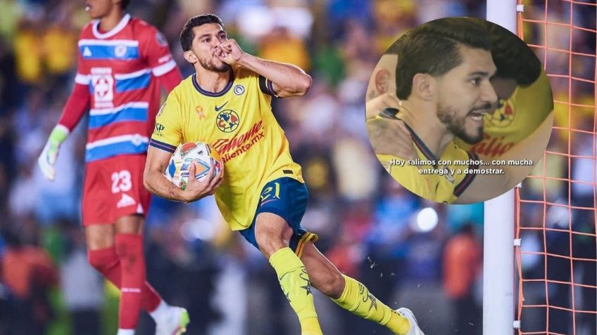 Henry Martín motivó al América para remontar a Cruz Azul: “Demostremos quién es el tricampeón”