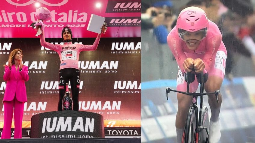 Isaac del Toro domina el Giro de Italia con bicicletas valuadas hasta en 260 mil pesos