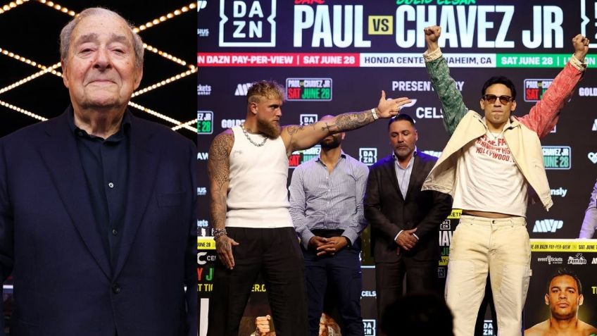 "Jake Paul vs Julio César Chávez Jr. no es boxeo": Bob Arum, legendario promotor, lanza crítica