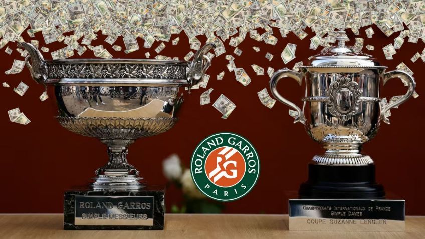 Roland Garros 2025: Esta es la MILLONARIA fortuna que ganará el campeón