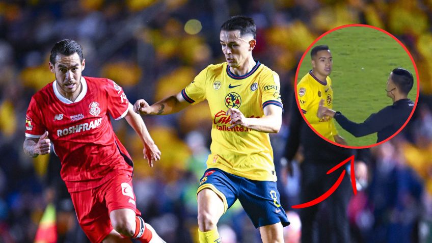 América y Toluca empatan en una polémica Final de Ida de la Liga MX; ¿eran penaltis? | VIDEOS