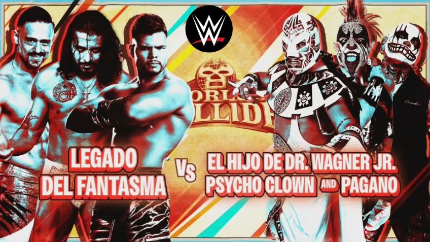 Psycho Clown, Pagano y El Hijo del Dr. Wagner Jr. debutarán en WWE en Worlds Collide | VIDEO