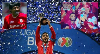 Vega emula a Cardozo y festeja el título de Liga MX con Valentín Diez, dueño del Toluca | VIDEO
