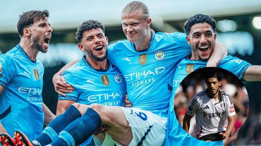 Raúl Jiménez y Fulham caen ante Manchester City, con chilena de Gundogan y penal de Haaland