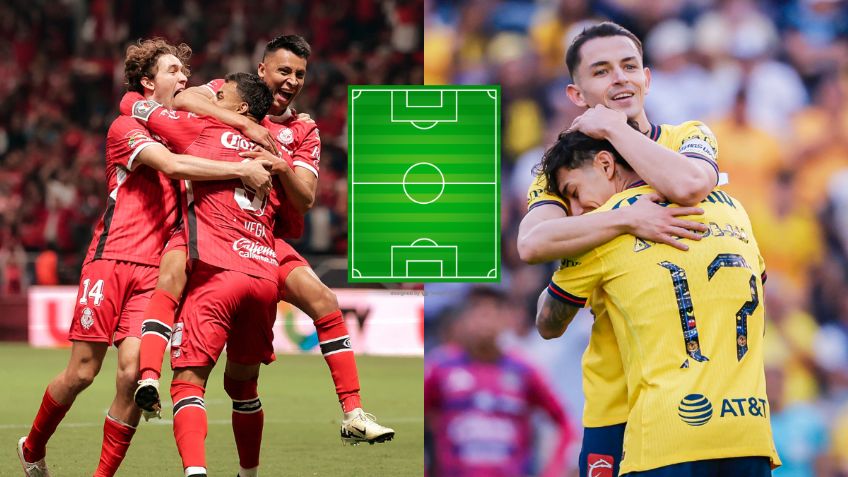 Final Clausura 2025: Revelan posibles alineaciones del Toluca vs América, ¿hay bajas?