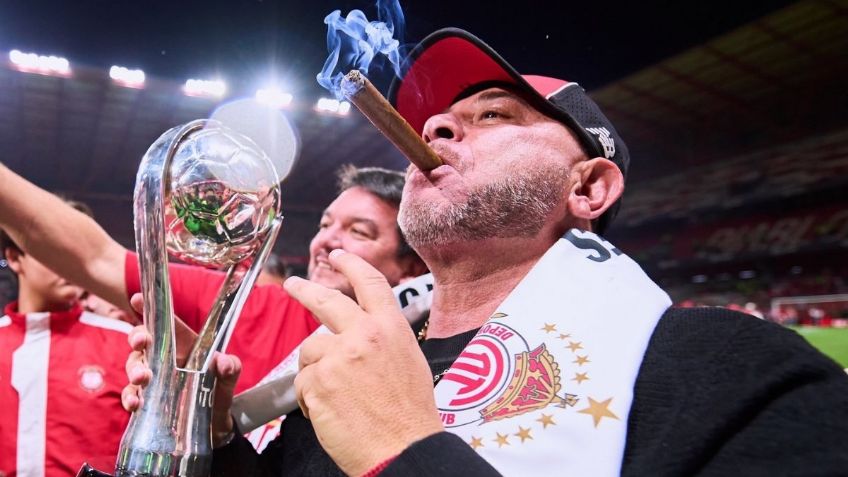 “El tetra lo tengo yo”: Turco Mohamed no perdona al América en los festejos del Toluca
