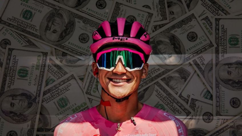 La MILLONARIA fortuna que Isaac del Toro conseguiría si gana el Giro de Italia 2025