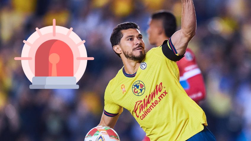 Henry Martín enciende alarmas en América tras posible lesión; ¿jugará ante LAFC?
