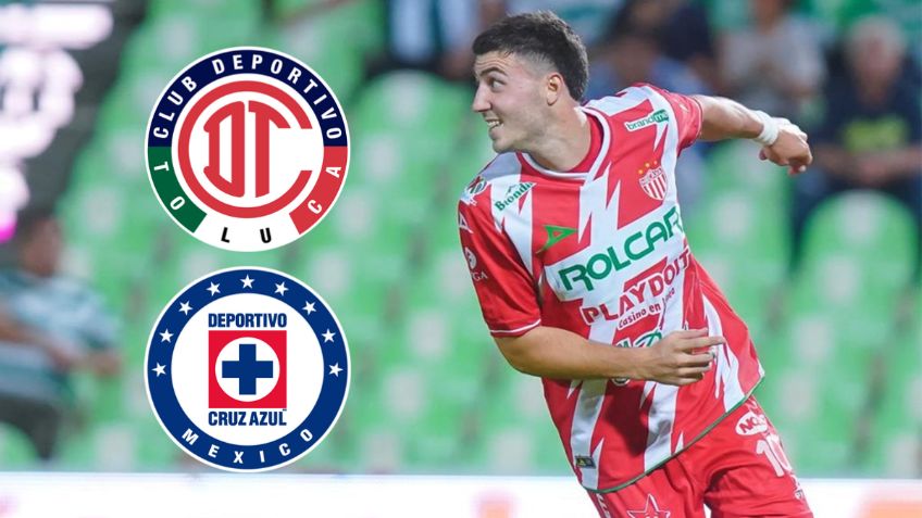 Toluca y Cruz Azul intentarán fichar a José Paradela, la joya del Necaxa de Larcamón