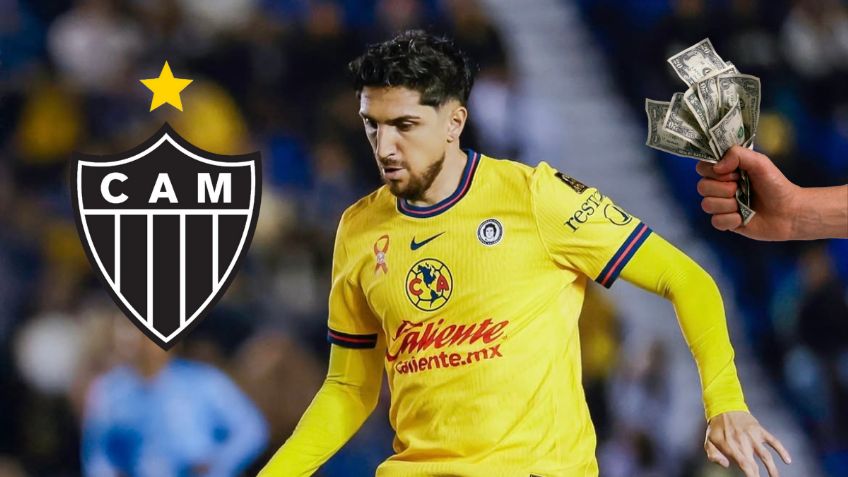 Diego Valdés saldría al Atlético Mineiro; ¿cuánto ganaría el América por su venta?