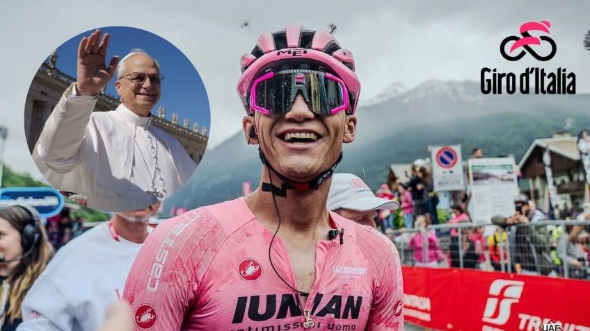 Giro de Italia: Confirman que el mexicano Isaac del Toro saludará al papa León XIV en Roma