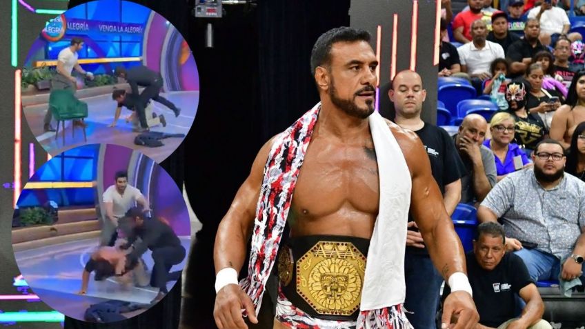 Alberto El Patrón ‘ataca’ al papá del Vikingo en Venga La Alegría | VIDEO