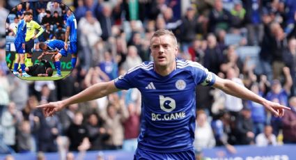 ¡Insólito! Jamie Vardy se ‘roba’ un silbato y marca una falta en la Premier League | VIDEO
