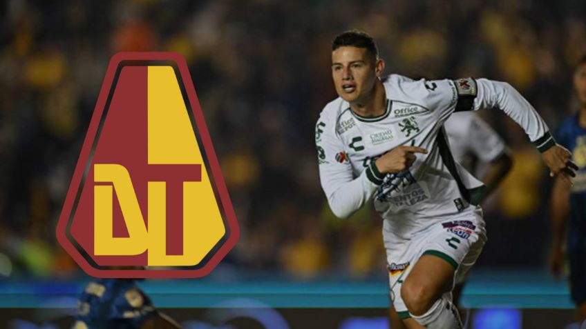 ¿Adiós a León? Captan a James Rodríguez con el jersey de otro equipo