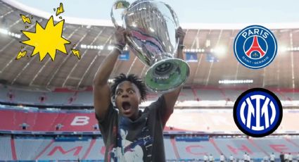 IShowSpeed levanta el trofeo de la Champions League y se lleva enorme regaño | VIDEO