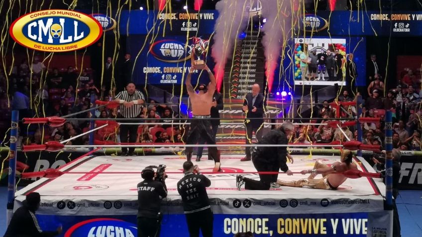 CMLL: Zandokan Jr. conquista la Copa Jr. VIP 2025, a costa de Máscara Dorada