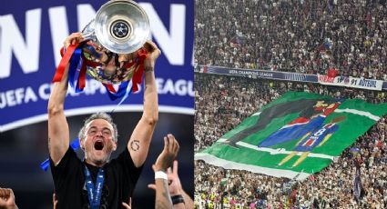 Champions League: Fans del PSG dedican emotivo TIFO a Luis Enrique para recordar a su hija Xana
