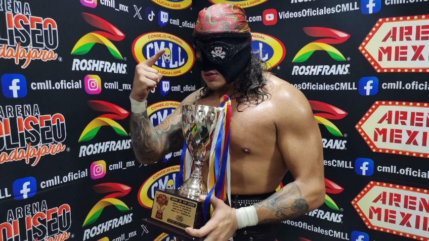 Zandokan Jr. reta a Místico tras ganar la Copa Jr. VIP en el CMLL: "Sal y da la cara" | VIDEO