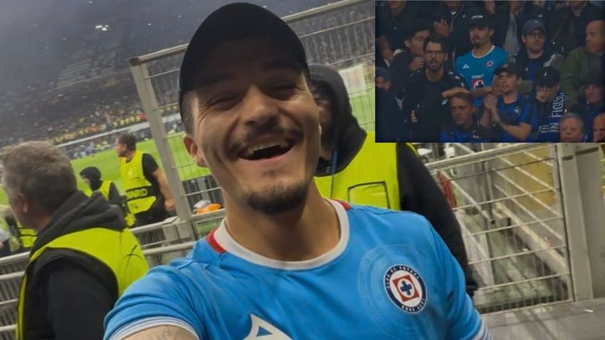 Cruz Azul ya contactó al fan que se hizo viral por usar el jersey celeste en la Champions League