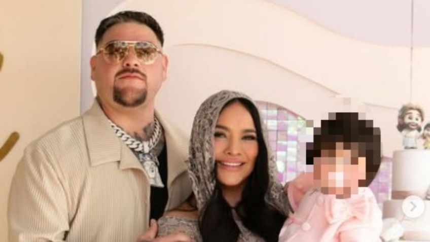 Andy Ruiz y Mayeli Alonso bautizaron a su hija Leah Maya ¡Así fue la LUJOSA celebración | FOTOS
