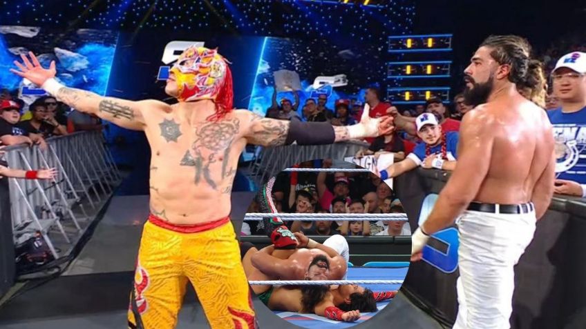 ¡Talento mexicano! Rey Fénix y Andrade vencen a Los Garza en espectacular lucha en WWE