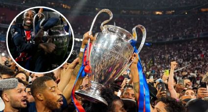 PSG festeja el título de la Champions League en París, con Dembélé como MVP de Europa