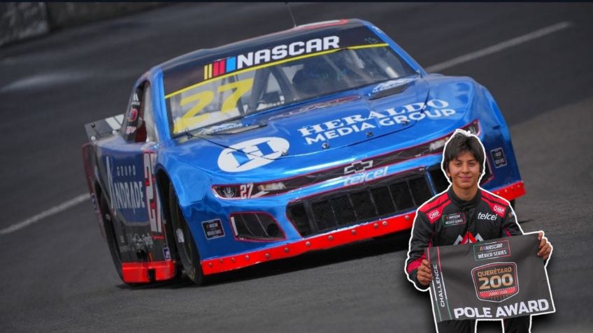 Alessandros Racing: Helio Meza conquista la pole en la NASCAR México Series de Querétaro