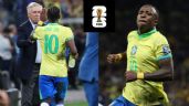 Foto ilustrativa de la nota titulada: Brasil clasifica al Mundial 2026 de la mano de Carlo Ancelotti; Vinicius marcó el gol | VIDEO