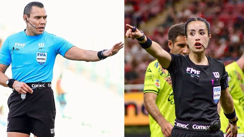 Katia Itzel García y Gato Ortiz, entre los árbitros mexicanos que estarán en Copa Oro 2025