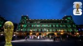 Foto ilustrativa de la nota titulada: Mundial 2026: Edificios de la CDMX se iluminan a un año del arranque del torneo | FOTOS