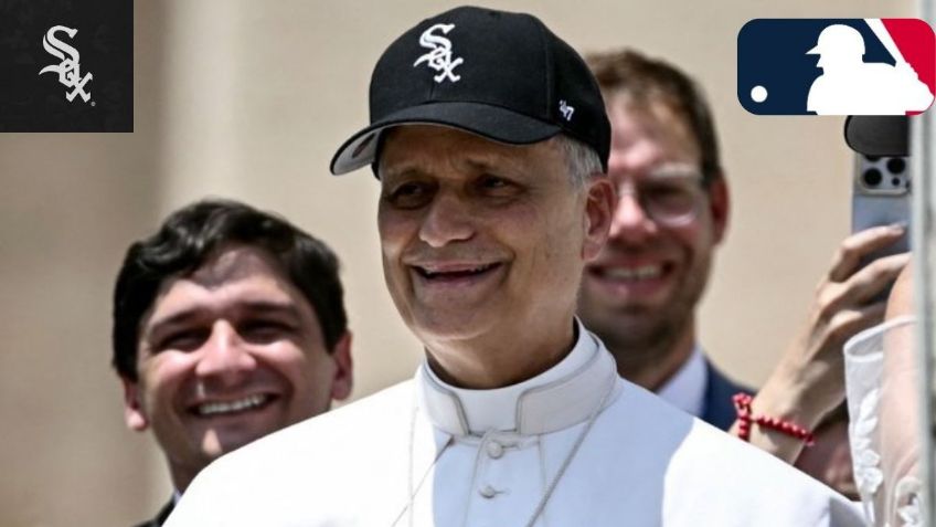 El papa León XIV luce una gorra de los Chicago White Sox, su equipo favorito en la MLB
