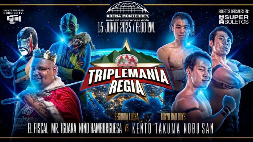 Triplemanía Regia 2025: cartelera oficial, estrellas de WWE, TNA y AAA, horarios y dónde ver en vivo
