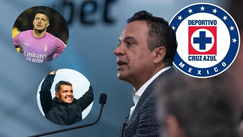 Presidente de Cruz Azul adelanta a Nicolás Larcamón como DT y acepta interés por Luka Jovic
