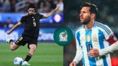 Foto ilustrativa de la nota titulada: Raúl Jiménez le da la razón a Messi y descarta la rivalidad México vs Argentina
