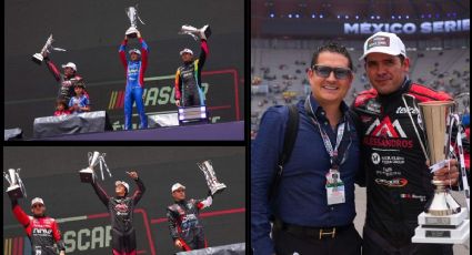 Rubén Rovelo y Helio Meza, pilotos de Alessandros Racing, brillaron en la NASCAR México City Weekend