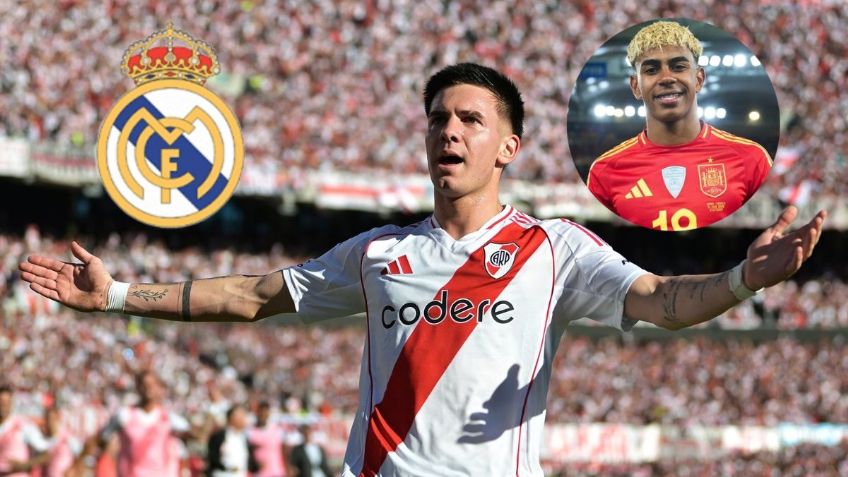 Franco Mastantuono, joya de 17 años, llega al Real Madrid; ¿nace rivalidad con Lamine Yamal?