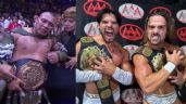 Foto ilustrativa de la nota titulada: Triplemanía Regia: El Hijo del Vikingo retiene ante Alberto El Patrón; Los Garza, nuevos campeones