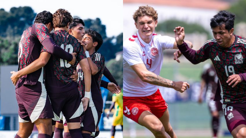 Torneo Maurice Revello: México Sub 20 deja escapar la honra y cae ante Dinamarca por el tercer lugar