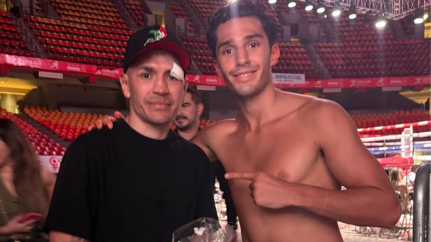 Gustavo 'Dorado' Rivera-Río festeja su triunfo en Hermosillo: "Regresamos a la senda del nocaut"