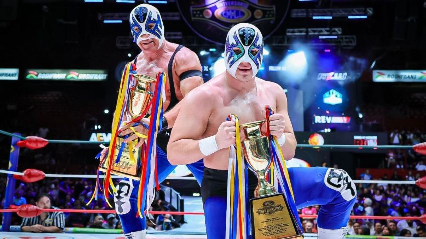 CMLL: Atlantis y Atlantis Jr. ganan la Copa Dinastías 2025 por el Día del Padre