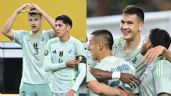 Foto ilustrativa de la nota titulada: Copa Oro 2025: México firma su segunda victoria tras vencer a Surinam con doblete de Montes | VIDEOS