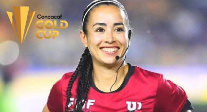 Katia Itzel García se convierte en la primera árbitra central en la historia de la Copa Oro
